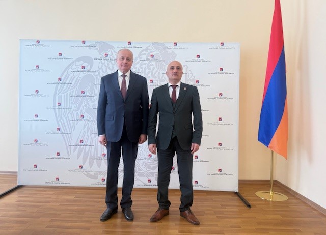 Վահագն Հովակիմյանը ընդունել է Սերգեյ Կոպիրկինին