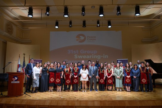 30 նոր կամավոր միացավ Հայաստանում Խաղաղության կորպուսի առաքելությանը