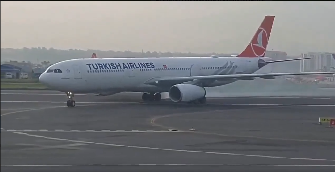 Նեպալում Turkish Airlines-ին պատկանող ինքնաթիռում հրդեհ է բռնկվել