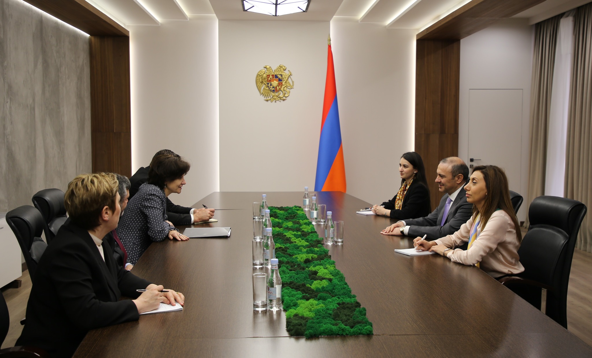 Արմեն Գրիգորյանն ընդունել է Լիտվայի ԱԳ նախարարի տեղակալ Օդրա Պլեպիտեին