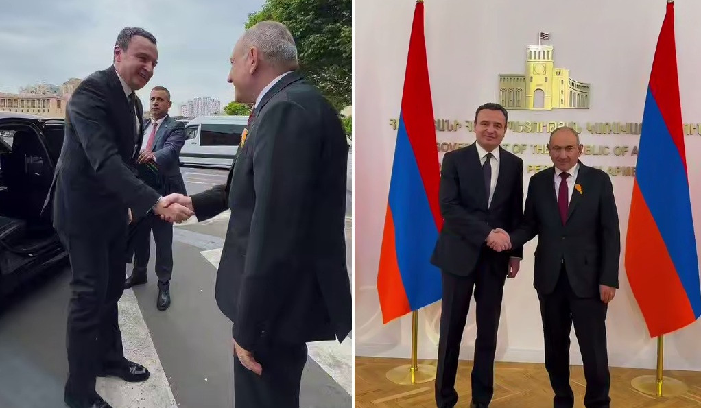 Հանդիպում Կոսովոյի գործող վարչապետ Ալբին Կուրտիի հետ. Նիկոլ Փաշինյանը տեսանյութ է հրապարակել