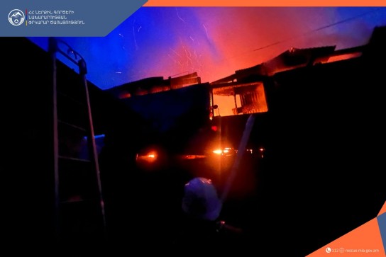 Հրդեհ՝ Նոր Արեշի տներից մեկում