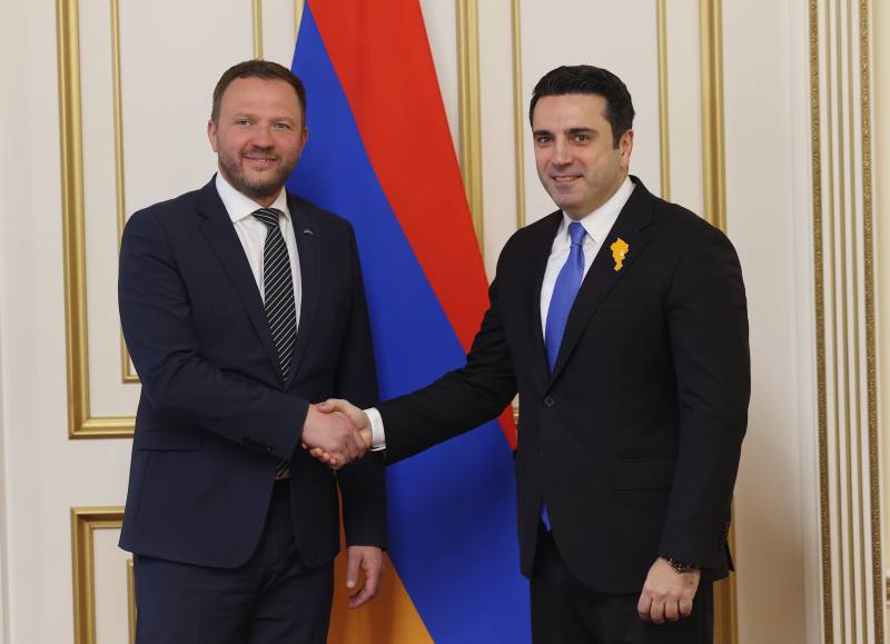 ՀՀ ԱԺ նախագահը հանդիպել է Էստոնիայի ԱԳ նախարարի հետ