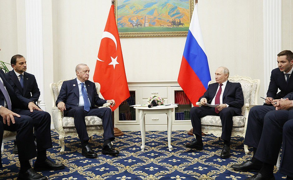 Պուտինը հանդիպել է Էրդողանի հետ