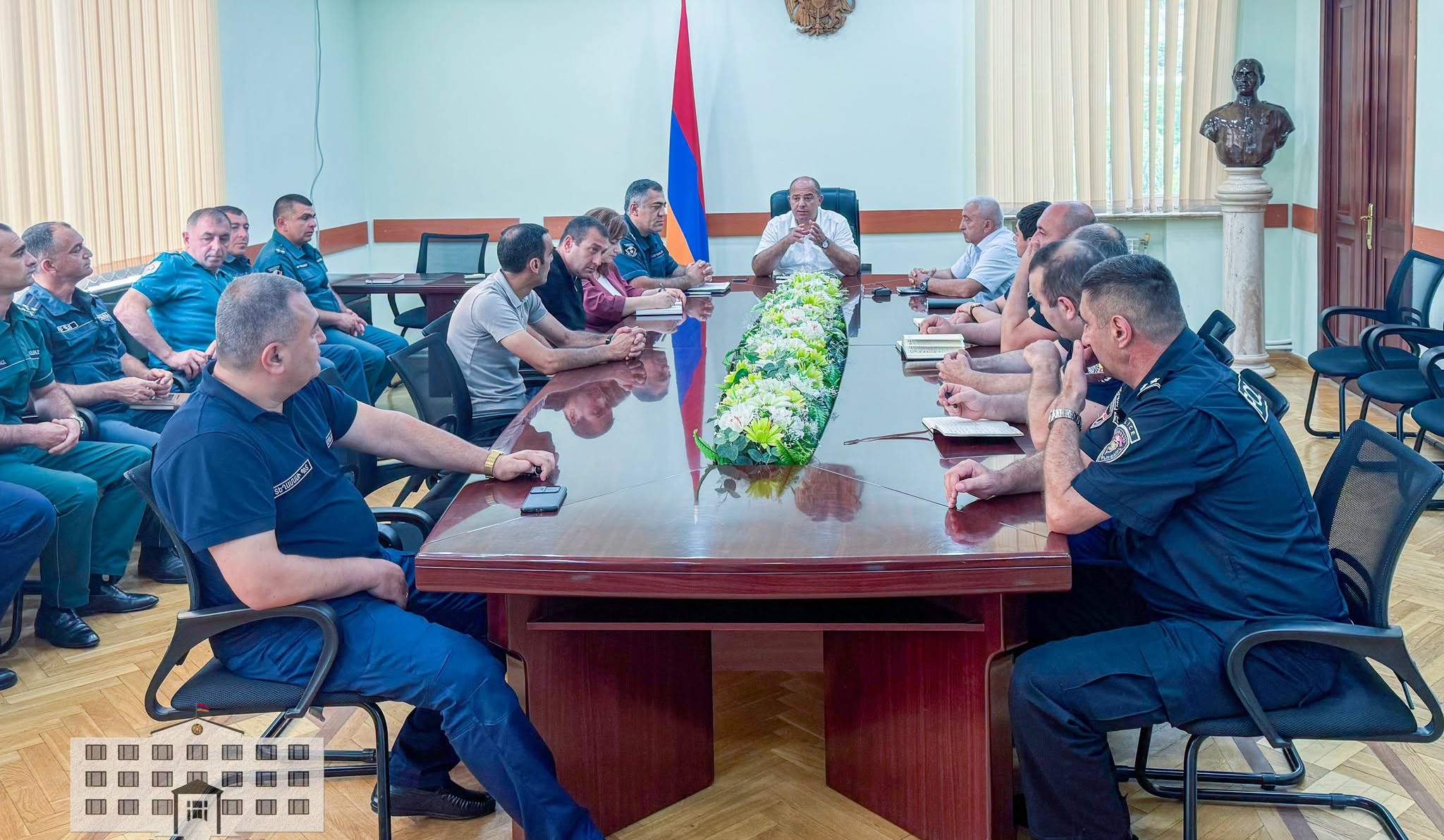 Տավուշում քննարկվել են անտառային հրդեհների կանխարգելման և ապօրինի ծառահատումների դեմ պայքարի հարցերը